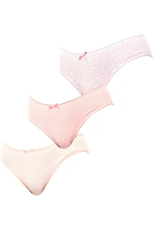Kisses and Love Pack of 3 KL10000 WoMens cotton panties - - Size L/XL