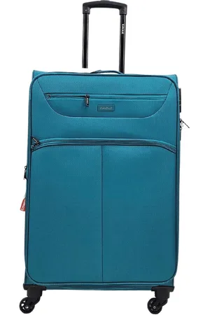 Infinity Unisex Lightweight Soft Suitcases 4 Wheel Luggage Travel TSA Cabin - - Size X-Large