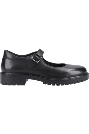 Hush Puppies AURORA Girls Leather School Shoes - Size UK 4