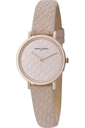 Pierre Cardin Belleville Pc Monogram WoMens Watch CBV.1504 Leather - One Size