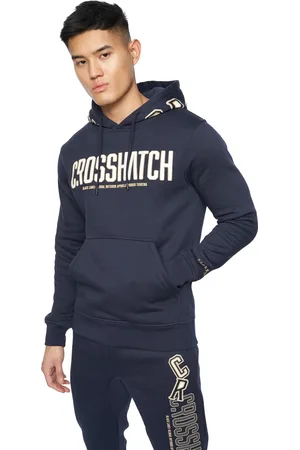 Crosshatch Mens Doddington Hoodie - Size Medium