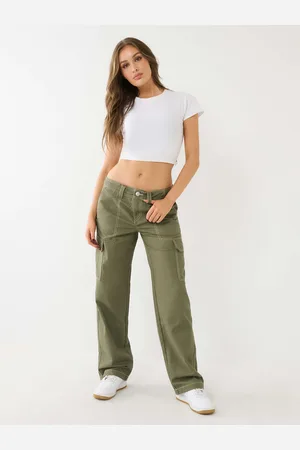 True Religion Womens Military Single Needle Cargo Pant in - Size 26 (Waist)