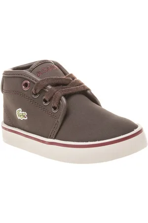 Lacoste Childrens Unisex Ampthill Trainers - - Size UK 3 Infant