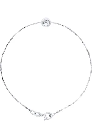 Diadema Womens - Bracelet - Real Diamond - Silver - One Size