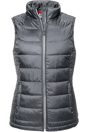Russell Athletic Womens/Ladies Nano Padded Bodywarmer (Iron) - - Size X-Small