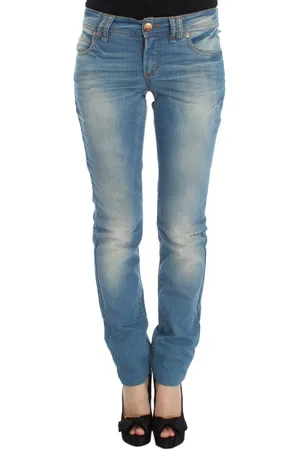John Galliano WoMens Wash Cotton Blend Slim Fit Jeans material_cotton - Size 29 (Waist)