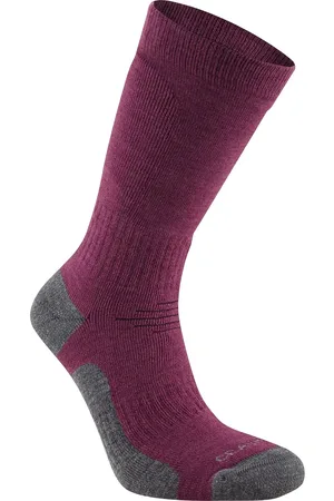 Craghoppers Unisex Adult Trek Merino Wool Socks (Wildberry ) - Size UK 9-12