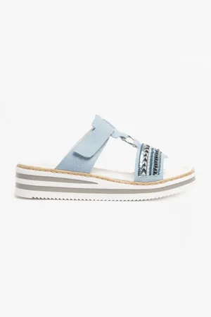 Rieker Womens V02M6-10 Ladies Wedge Sandals - Size UK 6