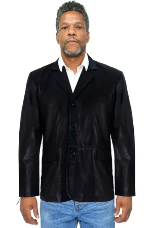 Infinity Mens 3 Button Blazer Jacket-Dubai - - Size Small
