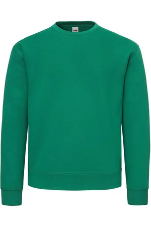 Fruit Of The Loom Unisex Adult Supercotton Sweatshirt (College Green) - - Size 2XL