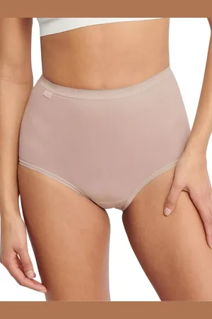 Sloggi Womens Basic+ Maxi Briefs 4 Pack - - Size Small