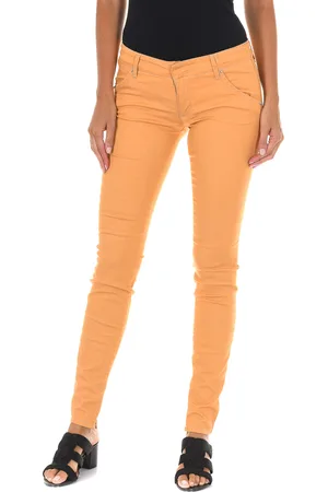 Met Womens Long stretch fabric pants 70DBF0585-G194 woman - Cotton - Size 25 (Waist)