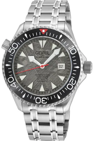 Gevril Mens Hudson Yards Swiss Automatic Grey Watch - - One Size