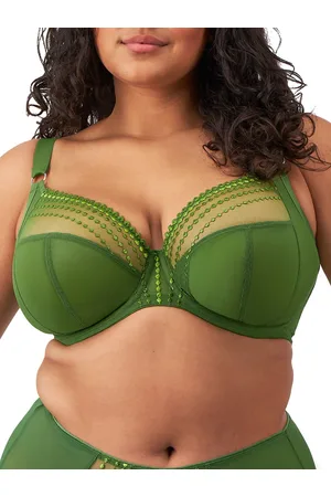 Elomi Womens Matilda Plunge Side Support Bra - Polyamide - Size 42G