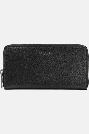 Coach Mens Accordion Wallet in Crossgrain - - One Size