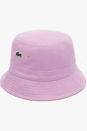Lacoste Mens Accessories Piqué Bucket Hat in - Size Large