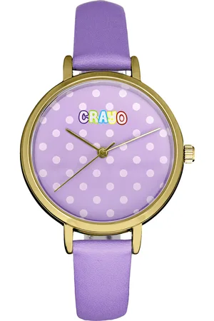crayo Unisex Dot Strap Watch - Stainless Steel - One Size