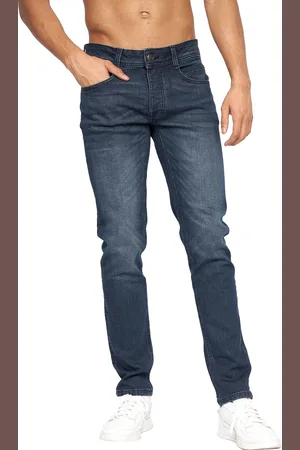 Crosshatch Mens Malcolm Slim Jeans (Dark Wash) - - Size 36 Regular