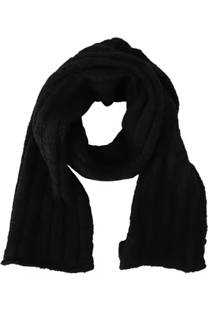Dolce & Gabbana WoMens Virgin Wool Knitted Unisex Warmer Shawl Scarf - One Size
