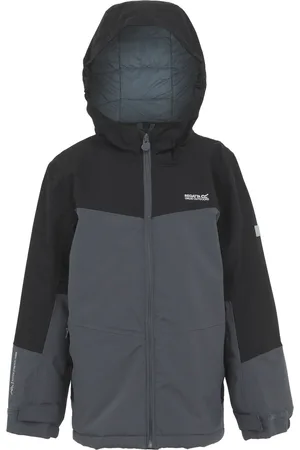 Regatta Kids Unisex Childrens/Kids Highton V Padded Jacket (Seal /Black) - Size 7-8Y