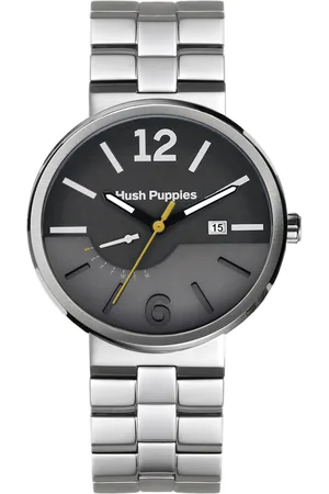 Hush Puppies : Orbz Mens Grey Watch.. - Stainless Steel - One Size
