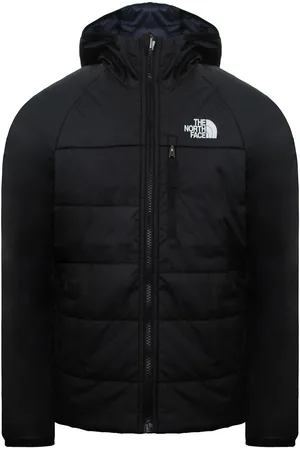 The North Face Kids Unisex Reversible Black/Navy Padded Jacket - - Size X-Small