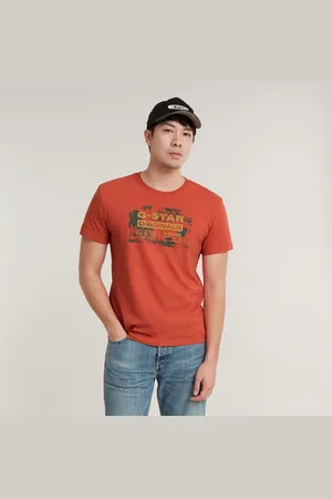 G-Star Mens G-Star RAW Framed Palm Originals T-Shirt - Cotton - Size 2XS
