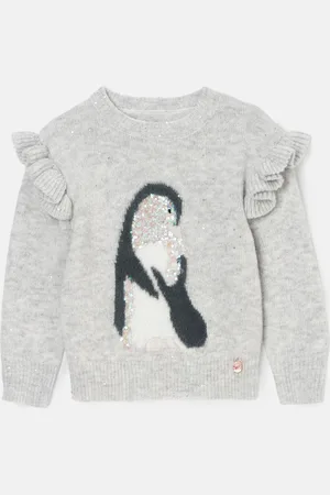 Angel & Rocket Girls Peggy Penguin Jumper - Size 7-8Y