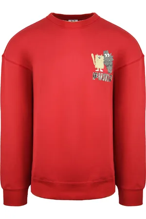 PUMA X Michael Lau Long Sleeve Crew Neck Mens Graphic Sweatshirt 530358 22 Cotton - Size Large