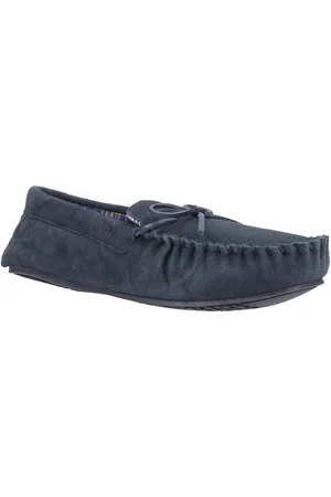 Hush Puppies Clyde Suede Mens Slippers - Size UK 11