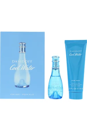 Davidoff Womens Cool Water For Her Eau de Toilette 30ml + Body Lotion Gift Set - One Size