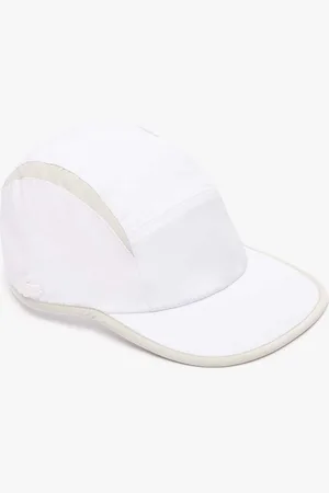 Lacoste Unisex Accessories Jockey Cap with Contrast Cutouts in Polyamide - One Size