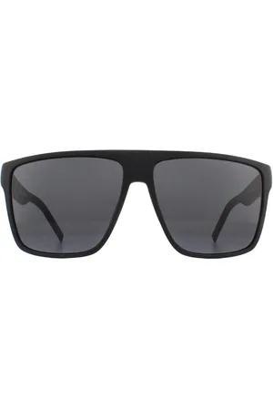 Tommy Hilfiger Square Mens Matte Grey Sunglasses - One Size