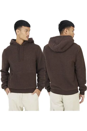 Brave Soul Mens Fleece Hoodie Long Sleeve Pullover Sweatshirt - - Size Medium