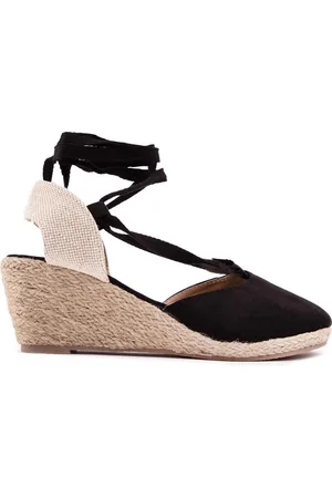 Solesister Womens Zoe Wide Fit Espadrille Shoes - - Size UK 7