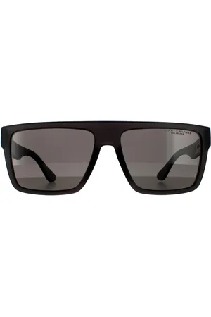 Tommy Hilfiger Rectangle Mens Matte Polarized Sunglasses - One Size