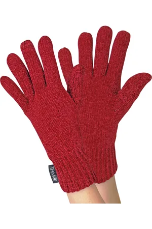THMO Womens Outdoor Thermal Winter Chenille 3M Thinsulate Gloves - - One Size