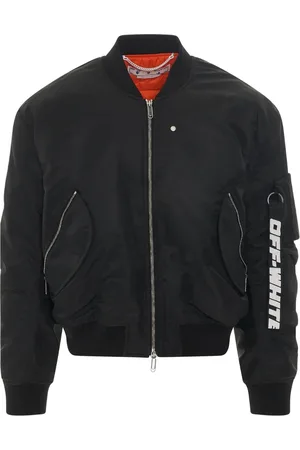 OFF-WHITE Mens Industrial Bomber Jacket polyamide - Size X-Large