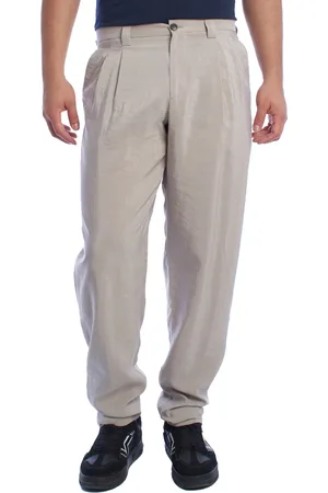 Emporio Armani Mens Pleated Chino Pants I1PWI0 - - Size 46 (Waist)