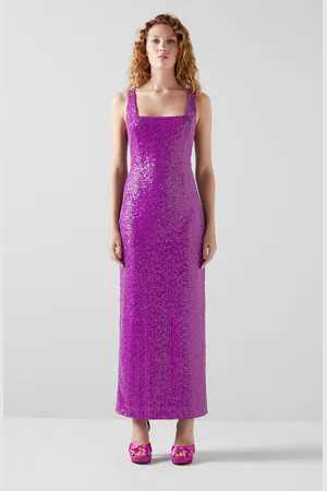 LK Bennett Womens Winter Dresses,Violet - - Size 10 UK