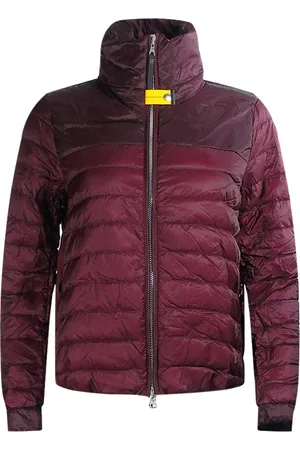 Parajumpers Womens Mao Burgundy Down Jacket - Polyamide - Size Small