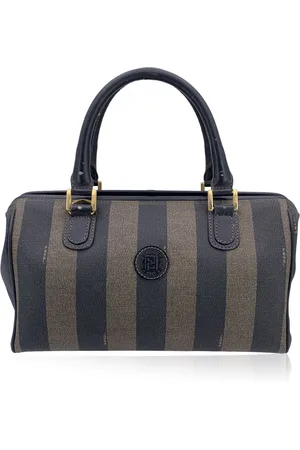 Fendi Pre-owned Womens Vintage Cloth Handbag Forever Bauletto - Cotton - One Size