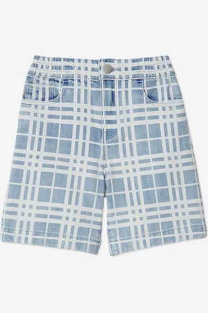 Burberry Boys Check Castel Shorts in - Size 14Y