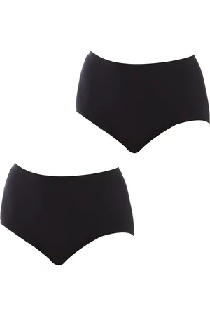 Kisses and Love Pack-2 WoMens bamboo briefs Q-EN908 - Cotton - Size 2XL