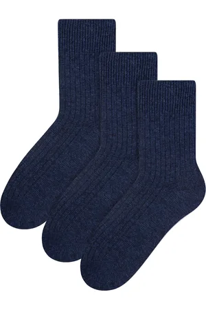 Steven 3 Pairs Womens Wool Dress Socks