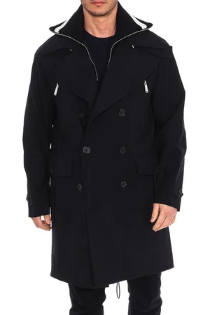 Dsquared2 Mens Double layer trench coat S74AH0094-S40320 man - - Size IT 46 (Mens)