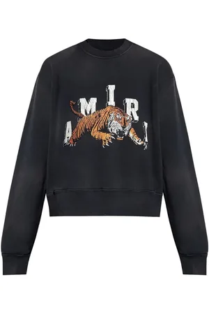AMIRI Womens Vintage Tiger Sweatshirt Cotton - Size Large