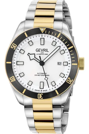 Gevril Mens Yorkville 48615B Swiss Automatic Sellita SW200 Watch - Stainless Steel - One Size