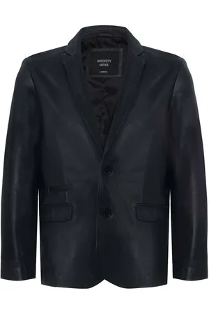 Infinity Mens Jacket Blazer Soft Italian Fitted Coat - - Size 3XL
