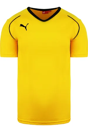 PUMA V5.08 Short Sleeve Shirt V-Neck Mens Football Top 700471 07 - Size X-Large